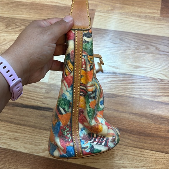 Dooney & Bourke Vintage Y2k Candy Mini Shoulder Hobo Bag - Picture 4 of 11